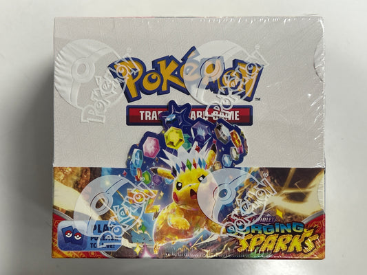 POKÉMON TCG SCARLET & VIOLET SURGING SPARKS BOOSTER BOX SEALED