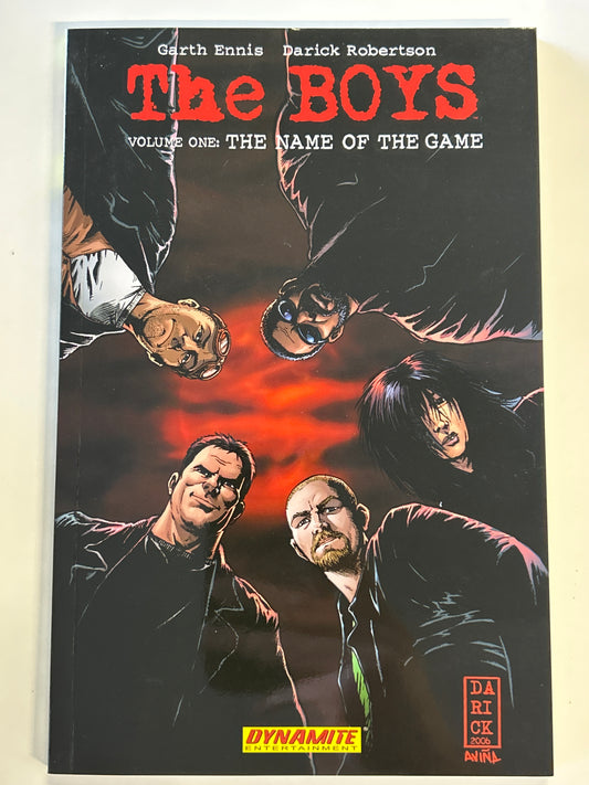 DYNAMITE COMICS THE BOYS VOL. 1 TRADE PAPERBACK