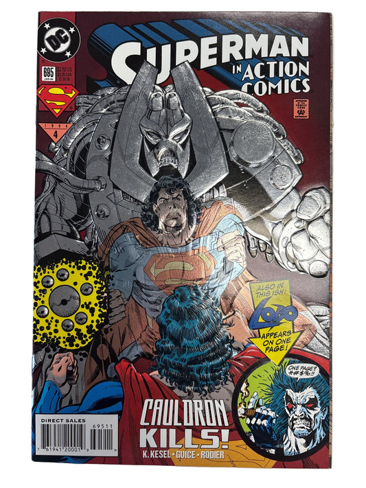 DC SUPERMAN IN ACTION COMICS #695