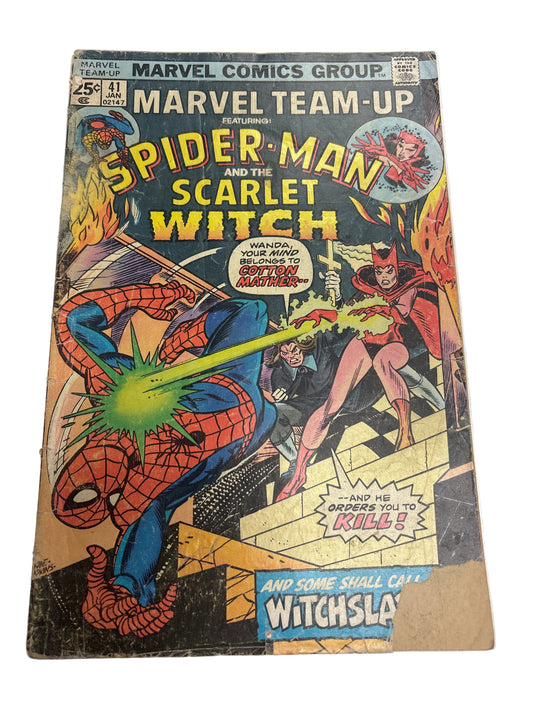 MARVEL COMICS GROUP SPIDER-MAN AND THE SCARLET WITCH #41