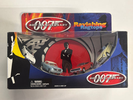 JOHNNY LIGHTNING JAMES BOND 007 40TH ANNIVERSARY RAVISHING RAGTOPS LIGHT PLAY CONDITION IN BOX