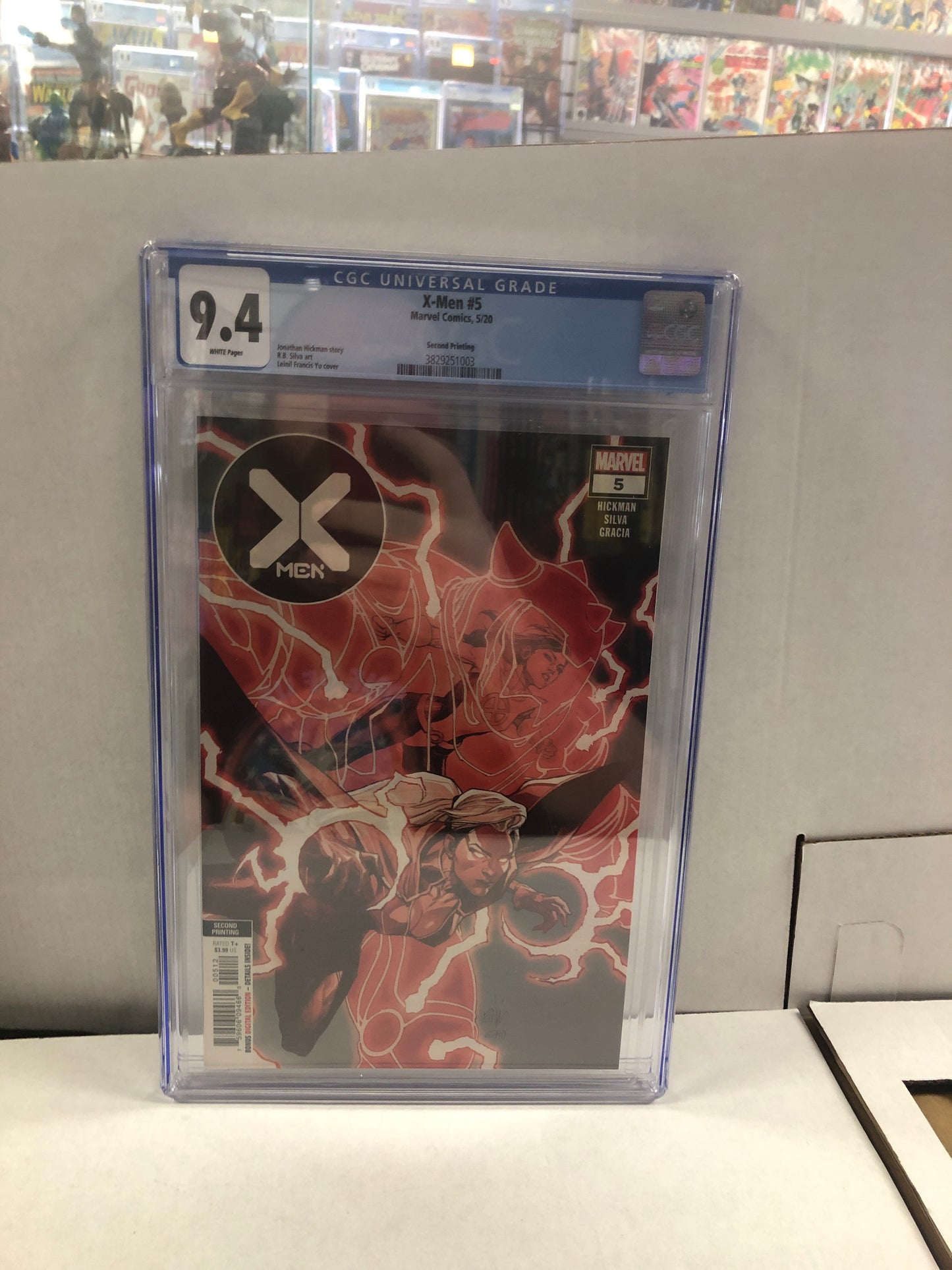 MARVEL COMICS X-MEN #5 (2020) SECOND PRINTING CGC 9.4 WP