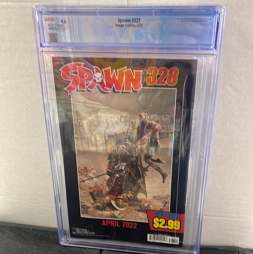 IMAGE COMICS SPAWN #327 CGC 9.6