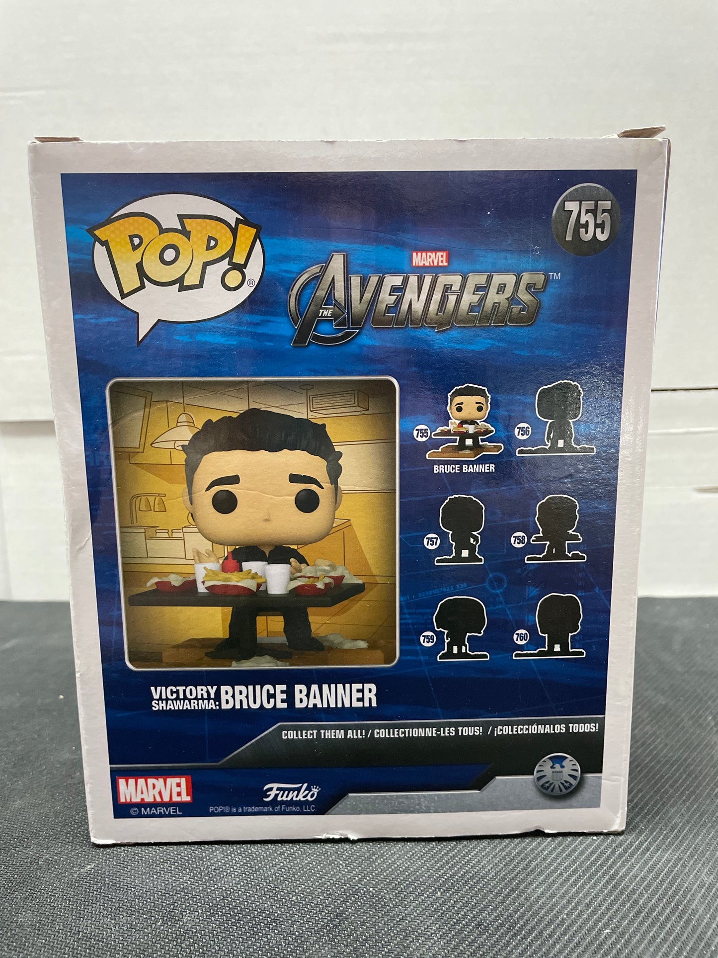 MARVEL AVENGERS VICTORY SHAWARMA BRUCE BANNER 755 EXCLUSIVE FUNKO (2020)