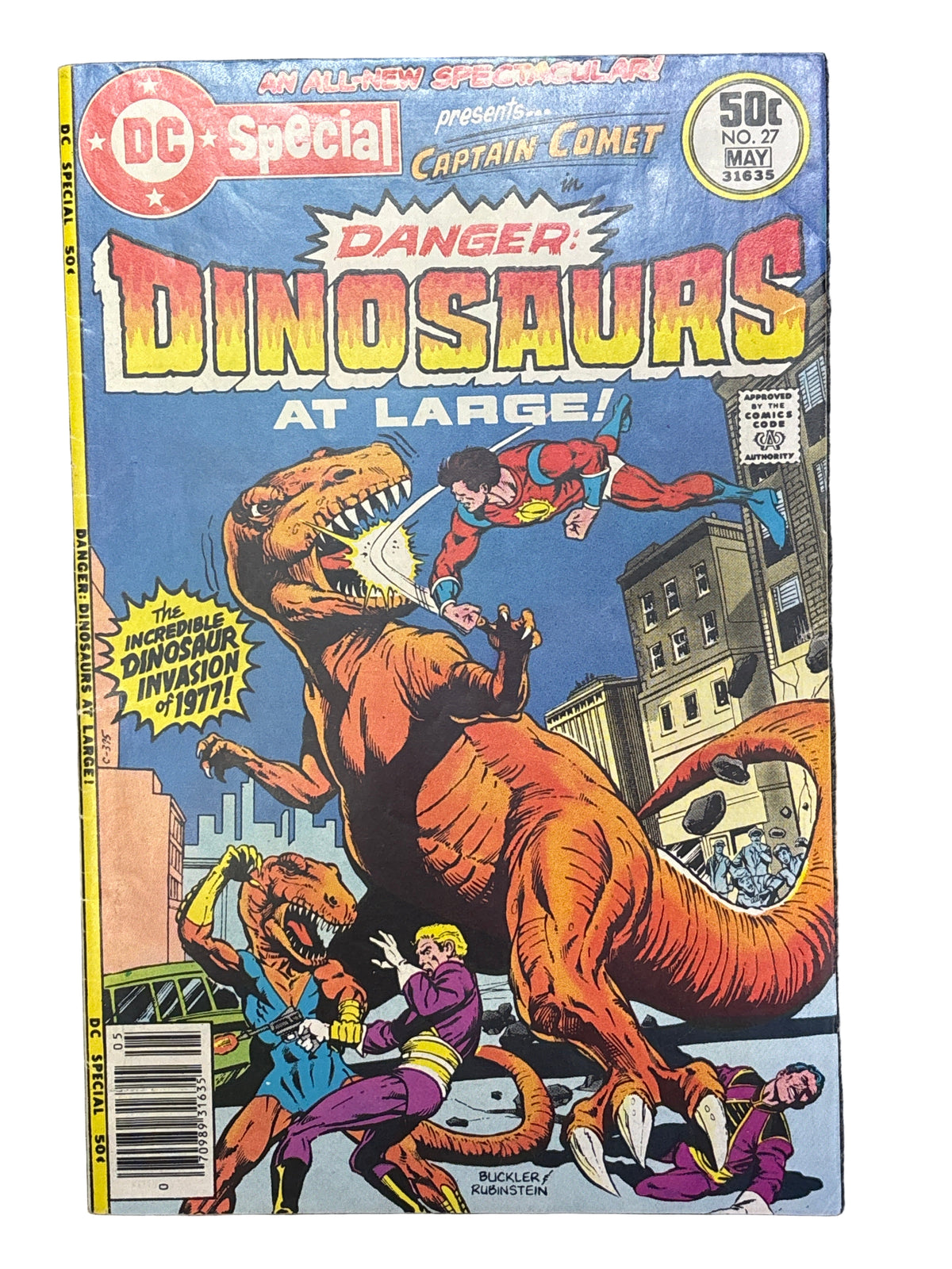 DC SPECIAL DANGER DINOSAURS AT LARGE #27