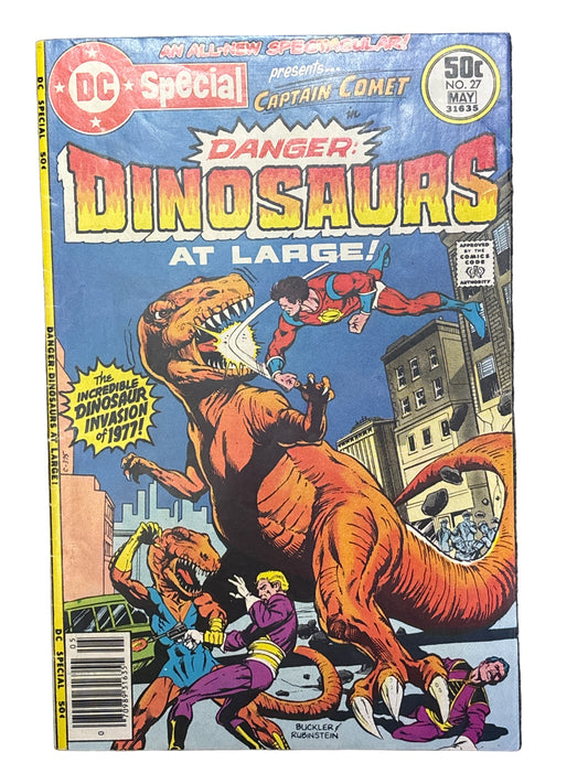 DC SPECIAL DANGER DINOSAURS AT LARGE #27