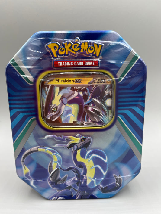 Pokemon TCG Miraidon EX tin