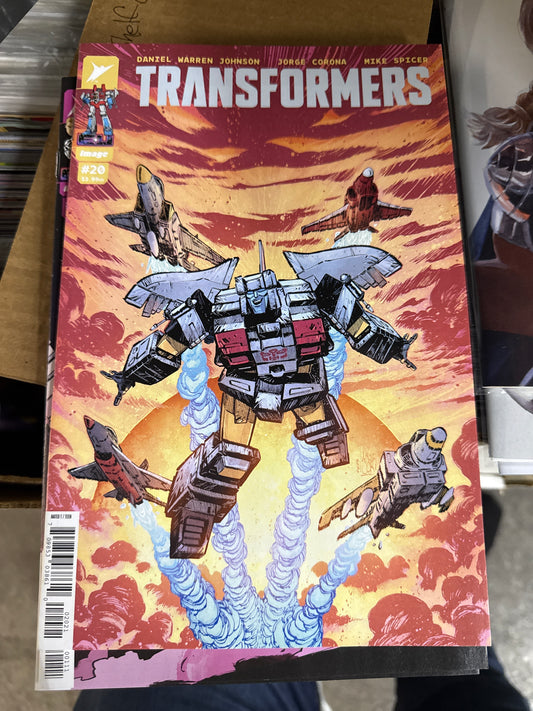IMAGE COMICS TRANSFORMERS #20 CVR B JORGE CORONA & MIKE SPICER VAR