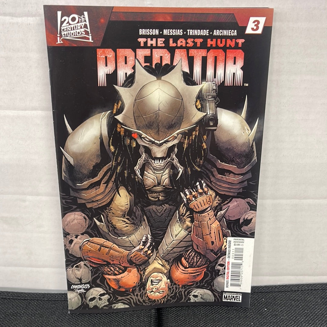 MARVEL COMICS PREDATOR THE LAST HUNT #3