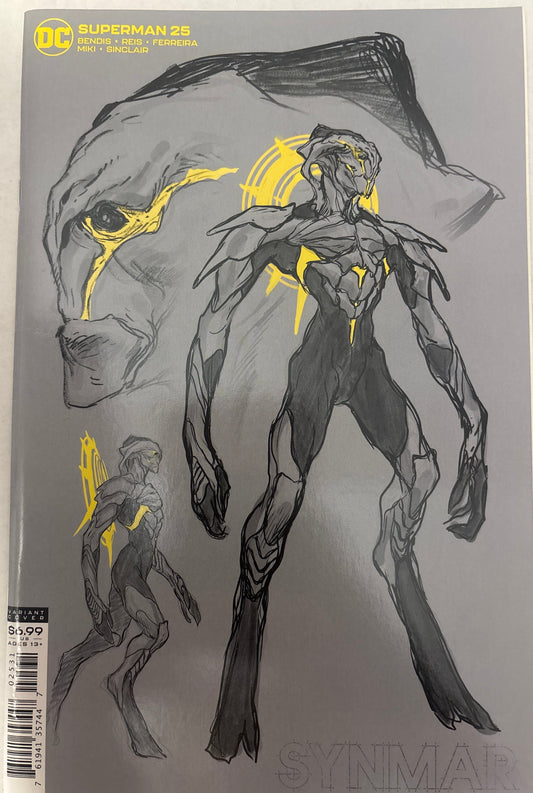 DC SUPERMAN #25 VARIANT COVER