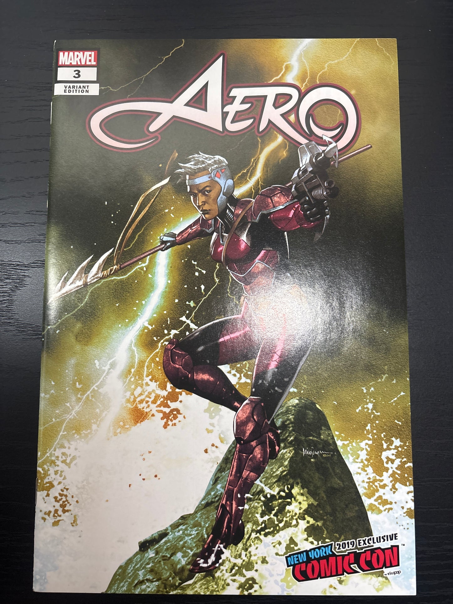 MARVEL AERO #3 2019 NEW YORK COMIC CON EXCLUSIVE