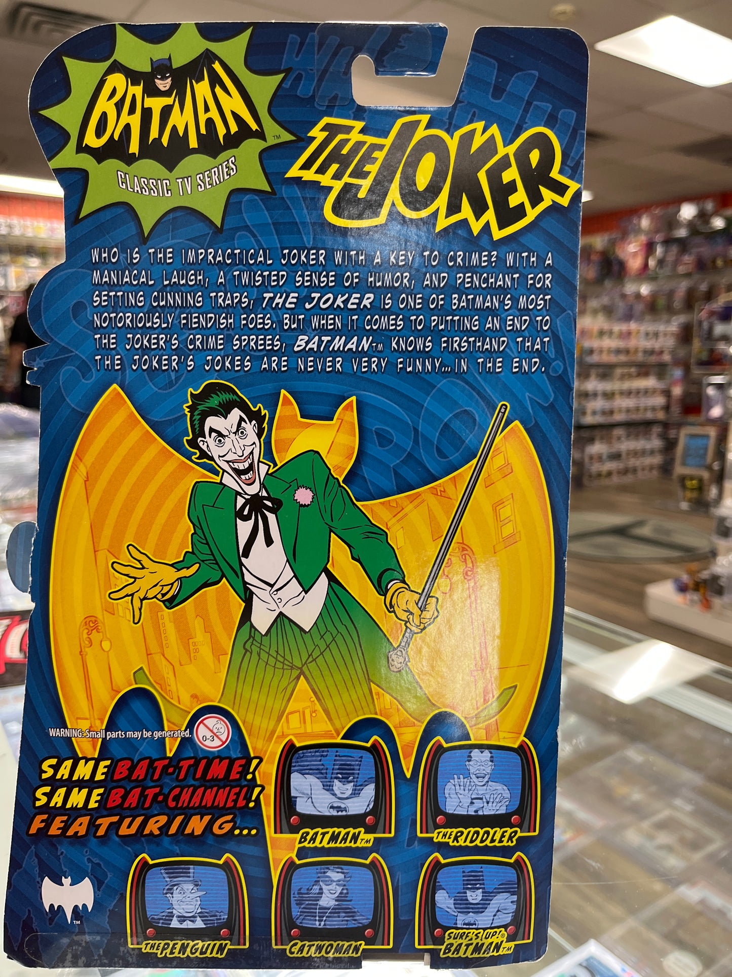 DC BATMAN CLASSIC TV SERIES THE JOKER ACTION FIGURE