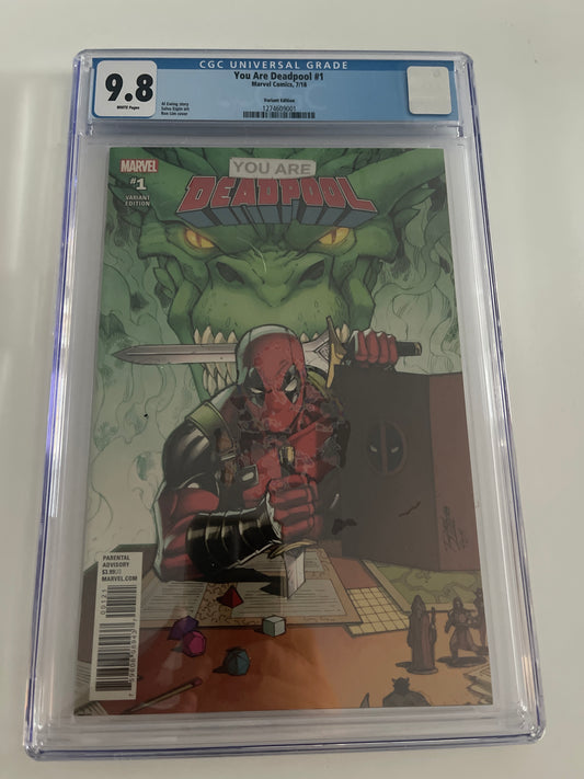 MARVEL COMICS YOU ARE DEADPOOL #1 VARIANT EDITION