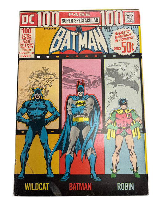 DC 100 PAGE SUPER SPECTACULAR BATMAN WILDCAT BATMAN ROBIN