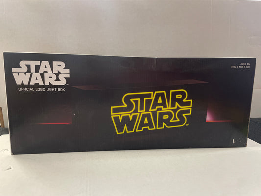 STAR WARS OFFICIALLY BRANDED LIGHT BOX (BRAND NEW IN BOX!) BEAUTIFUL PIECE!