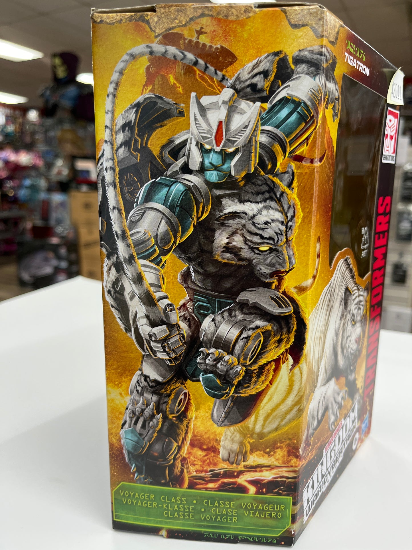 TRANSFORMERS TIGATRON KINGDOM WAR FOR CYBERTRON