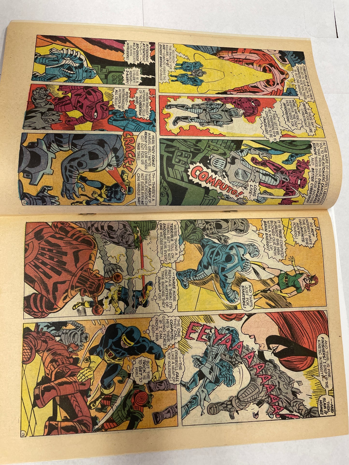 THE X-MEN #48 FINE+/VF (1968, MARVEL SILVER AGE) 1st COMPUTO APPEARANCE!