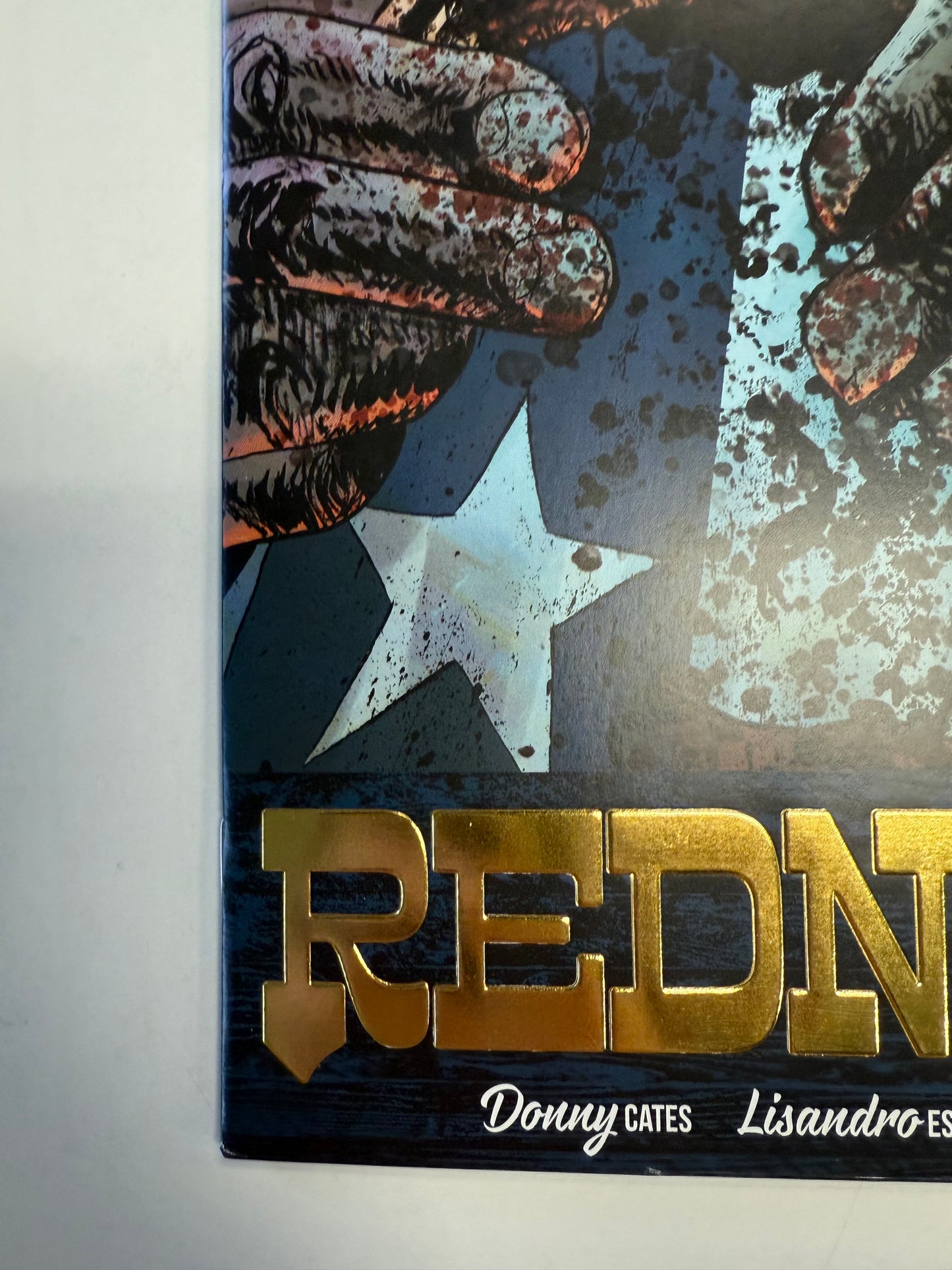 IMAGE COMICS REDNECK #1 DONNY CATES EMBOSSED GOLD FRONT
