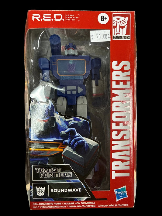 TRANSFORMERS R.E.D SOUNDWAVE