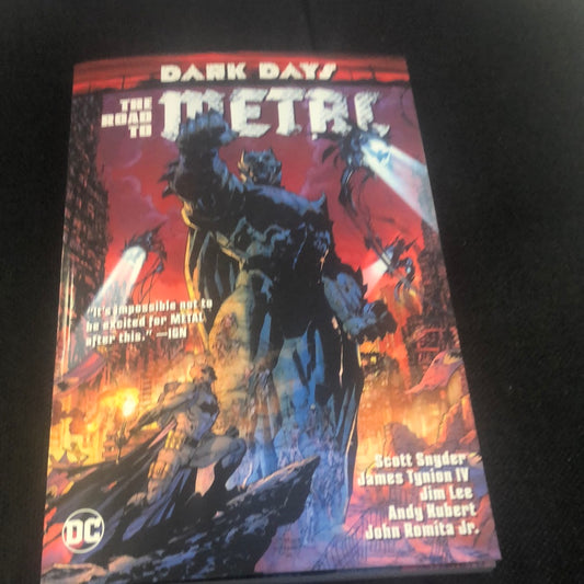 DC COMICS DARK DAYS THE ROAD TO METAL FOURTH PRINTING (2022)