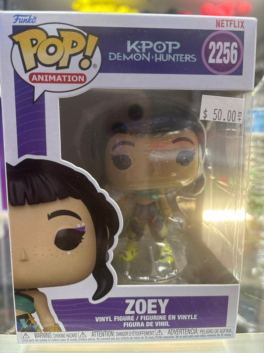 FUNKO POP ANIMATION K-POP DEMON HUNTERS ZOEY