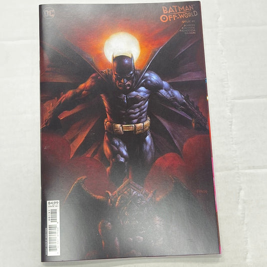 DC COMICS BATMAN OFF WORLD #1 VARIANT