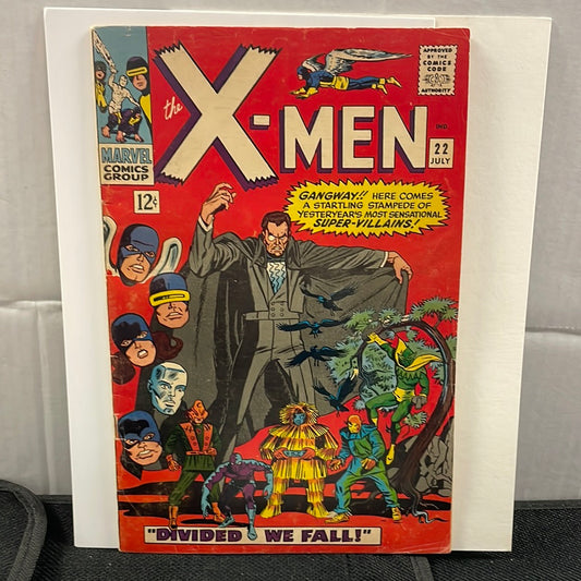 THE X-MEN #22 (1966, SILVER AGE MARVEL COMIC KEY) 1st APPEARANCE OF COLOSSO!! FINE+ BEAUTY!!