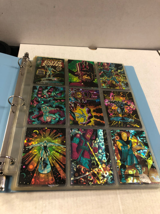 MARVEL TRADING CARDS SILVER SURFER SET FULL SET 1-72