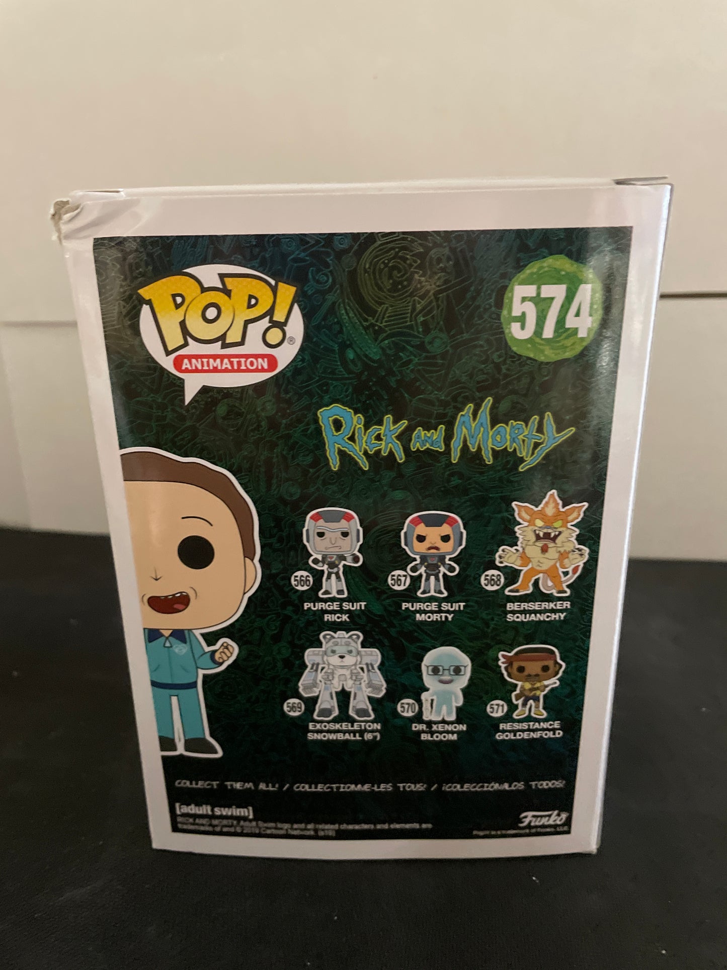 FUNKO POP ANIMATION RICK & MORTY TRACKSUIT JERRY #1 (2019 SUMMER CONVENTION LIMITED EDITION EXCLUSIVE)