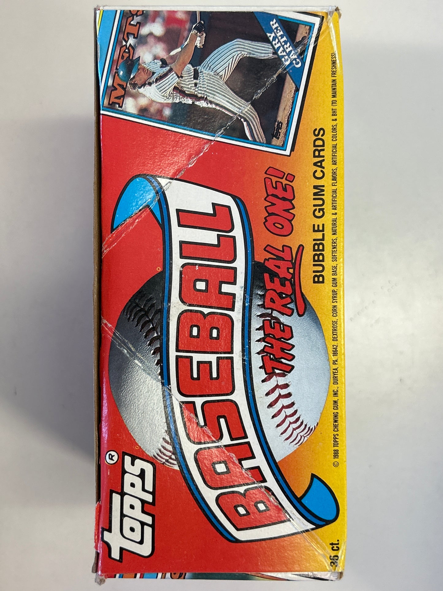 TOPPS 1988 MAJOR LEAGUE BASEBALL CARDS BOX 36 PACKS