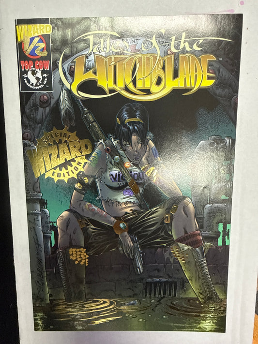 WIZARD 1/2 TALES OF THE WITCHBLADE SPECIAL GOILD FOIL EDITION