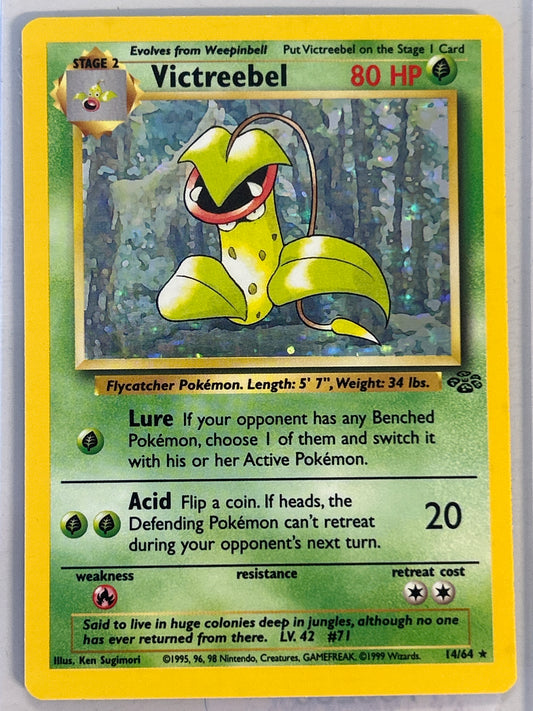POKÉMON TCG VICTREEBEL HOLO 14/64 NEAR MINT/LIGHT PLAY CONDITION