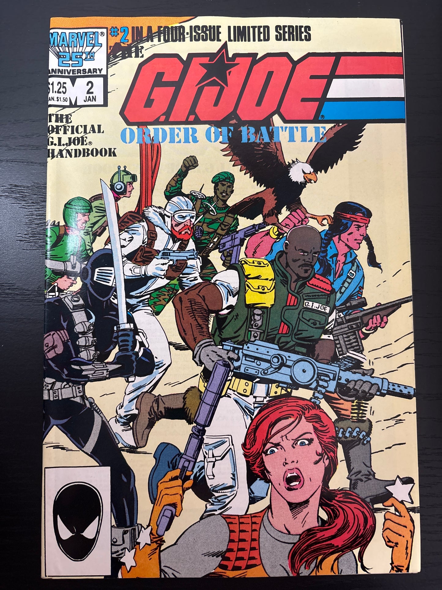MARVEL 25TH ANNIVERSARY G.I. JOE ORDER OF BATTLE #2
