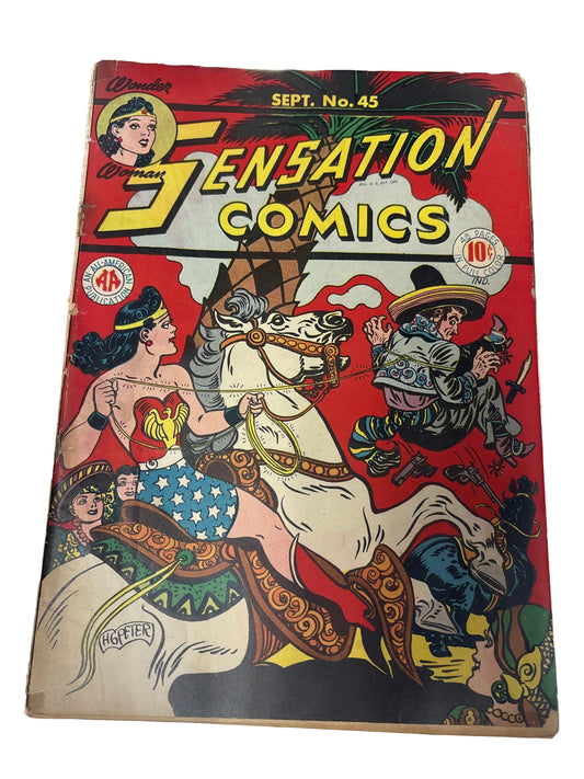 SENSATION COMICS WONDER WOMAN #45