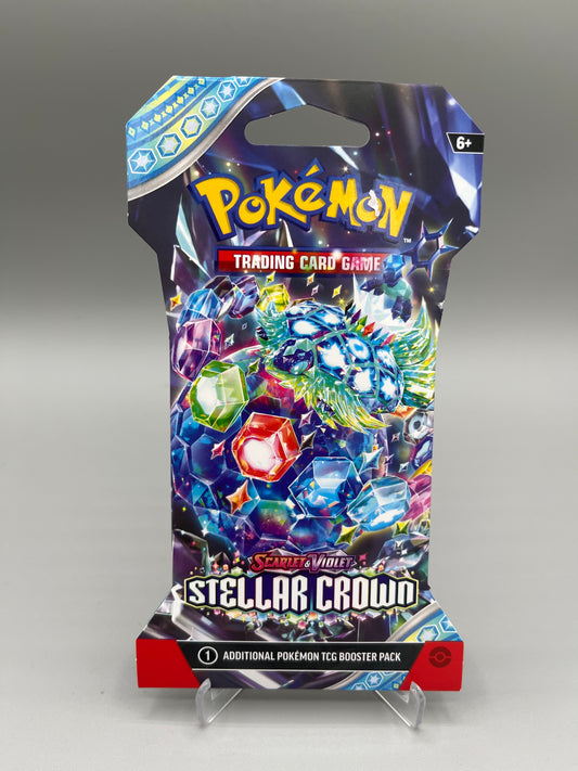 Pokemon trading card game Scarlet & Violet Stellar Crown Booster Pack