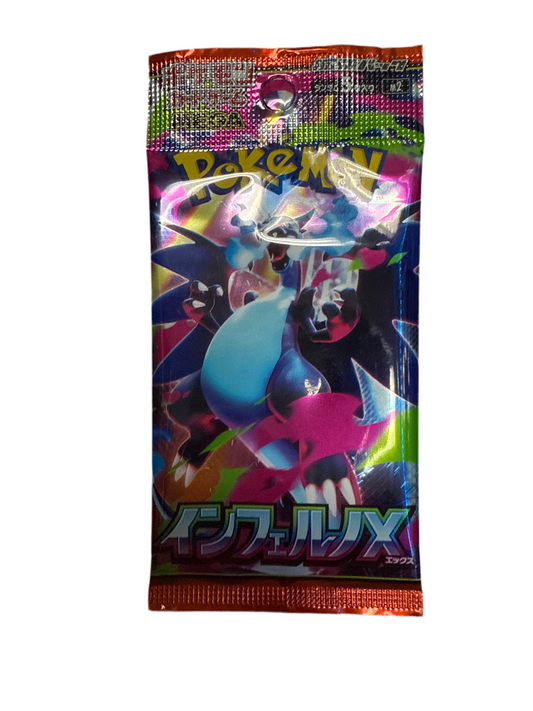 POKEMON TCG MEGA INFERNO X BOOSTER PACK JAPANESE