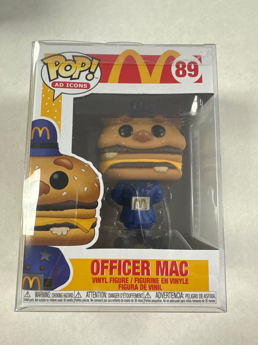 MCDONALDS OFFICER MAC 89 FUNKO (2020, EXCELLENT CONDITION)