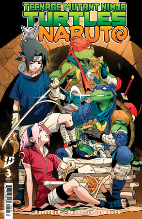 IDW PUBLISHING TEENAGE MUTANT NINJA TURTLES/NARUTO #3