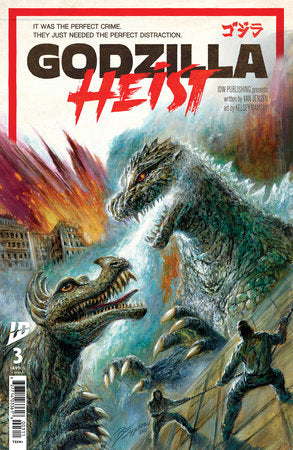 IDW PUBLISHING GODZILLA HEIST #3