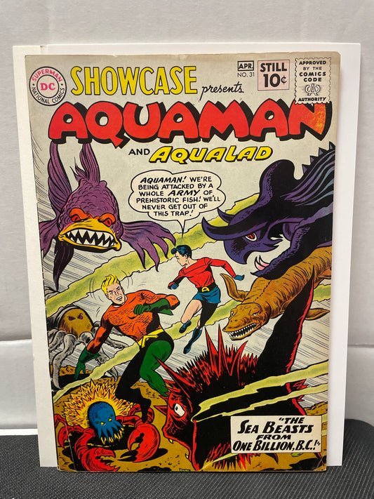 SHOWCASE PRESENTS #31 (1961) FINE+ , SILVER AGE AQUAMAN!