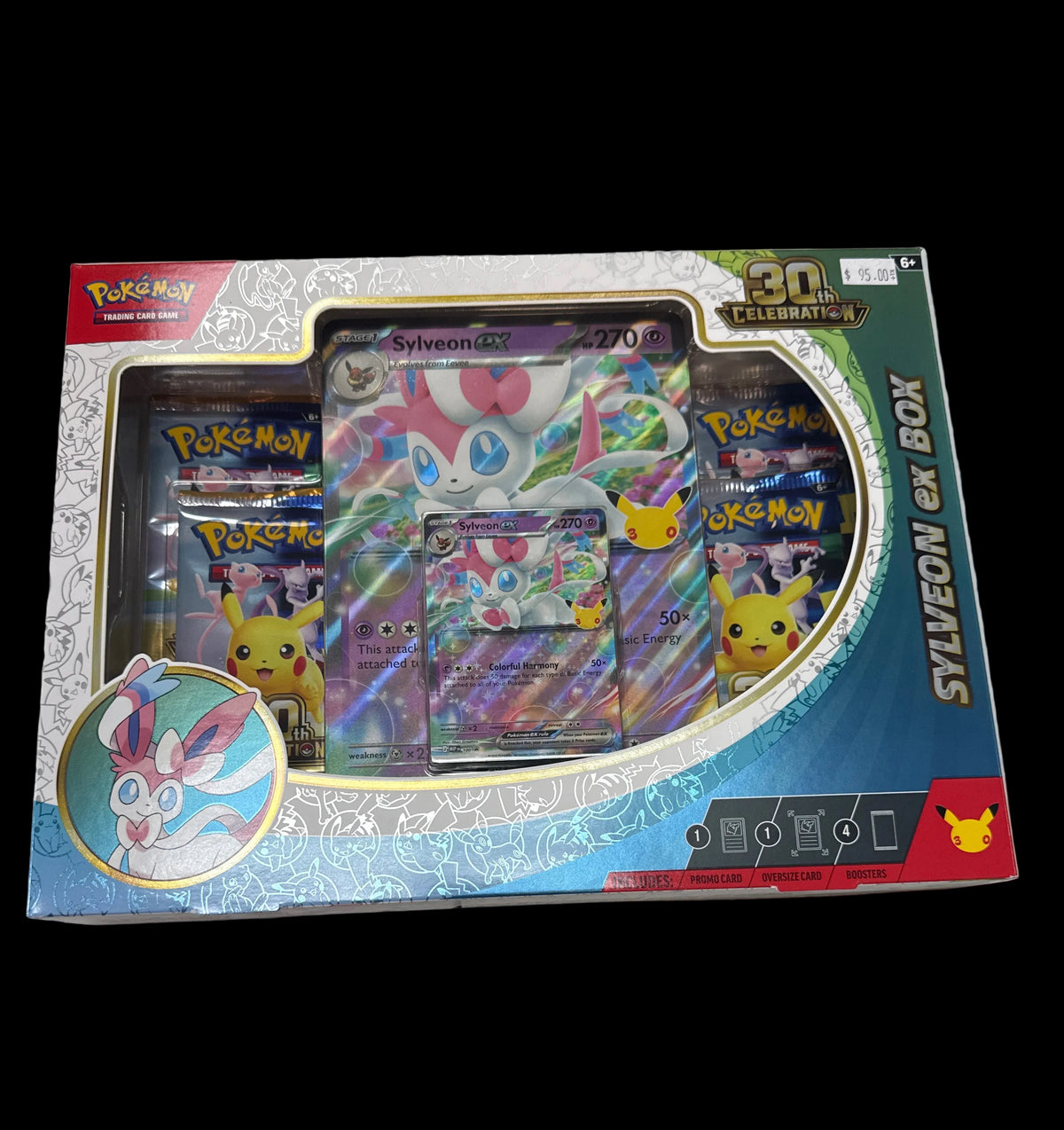 POKEMON TCG SYLVEON COLLECTOR BOX 30th CELEBRATION