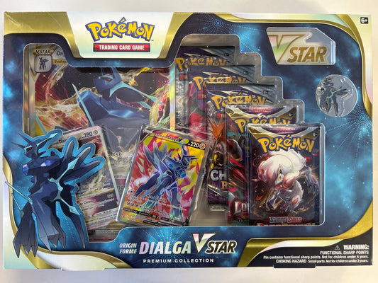 POKEMON TCG ORIGIN FORME DIALGA VSTAR PREMIUM COLLECTION BOX