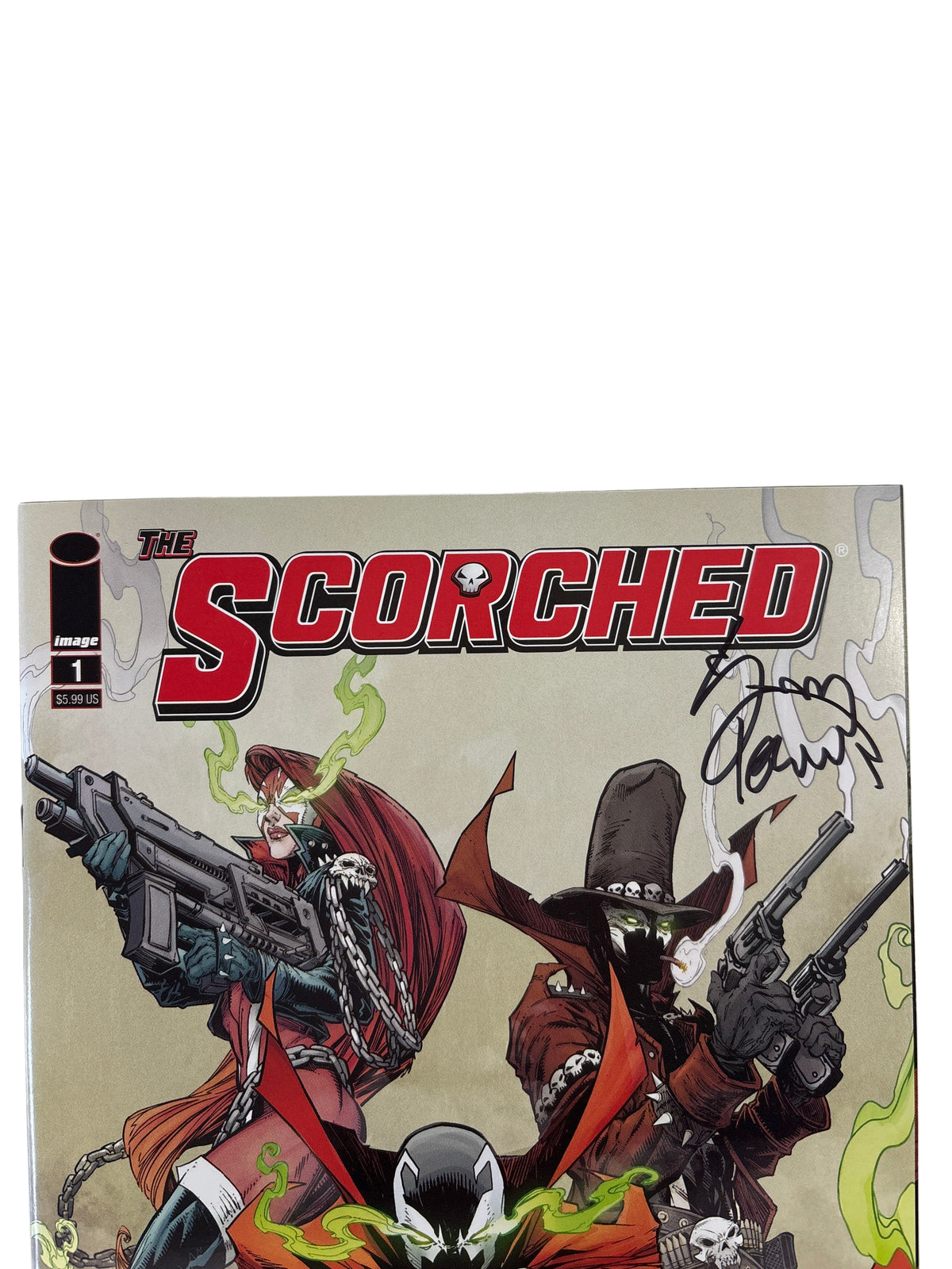 IMAGE COMICS THE SCORCHED #1 SIGNED BY RYAN STEGMAN WITH CERTIFICATE OF AUTHENTICITY