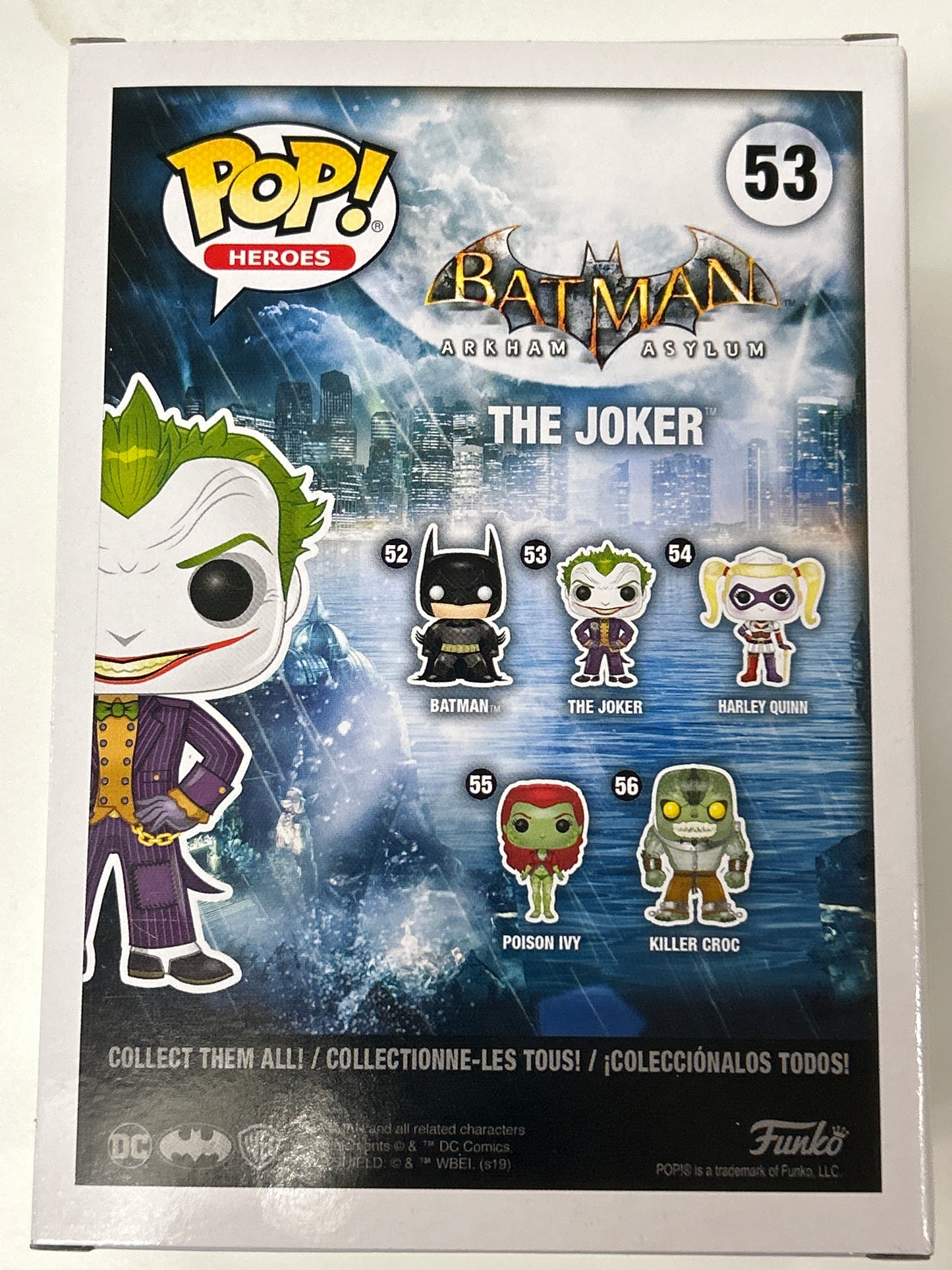 FUNKO POP BATMAN ARKHAM ASYLUM THE JOKER TARGET EXCLUSIVE GREAT CONDITION