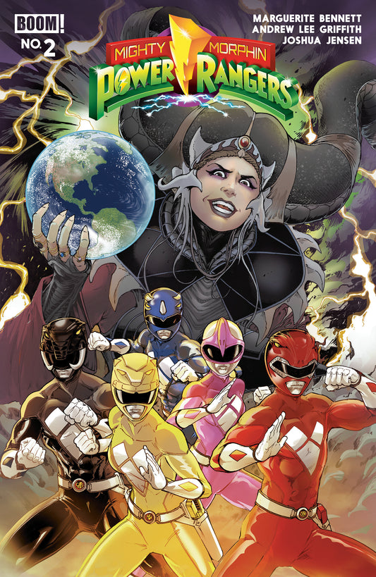 Mighty Morphin Power Rangers (2026) #2 B Variant (Dressed, Griffith)