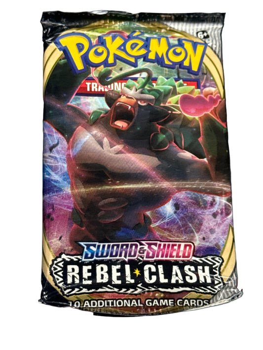 POKEMON TCG SWORD & SHIELD REBEL CLASH BOOSTER PACK