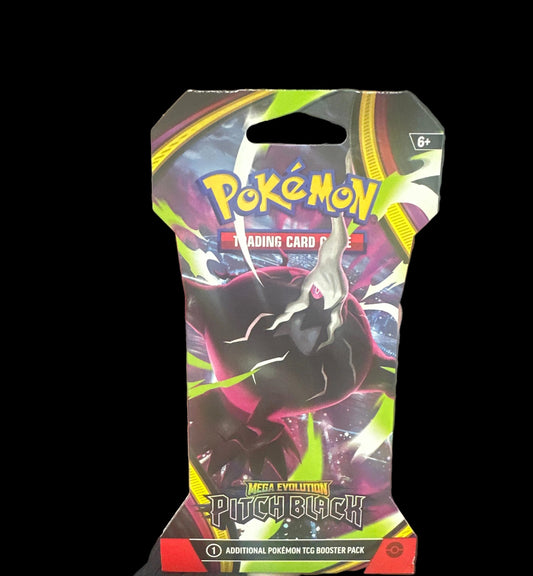 POKEMON MEGA EVOLUTION PITCH BLACK HANGER BOOSTER PACK