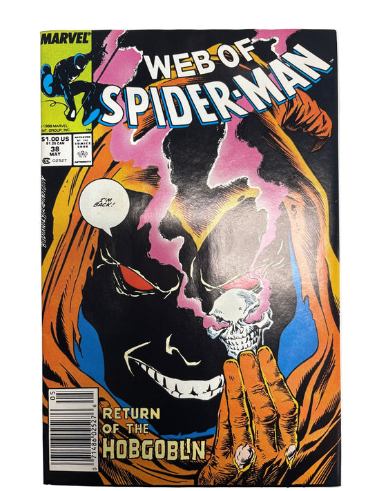 MARVEL WEB OF SPIDER-MAN #38