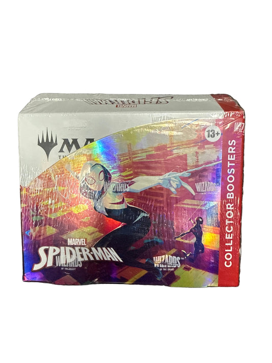 Magic: The Gathering Spider-Man Collector Booster Box Display 12 Packs MTG NEW