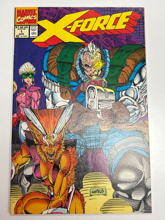 MARVEL COMICS X-FORCE 1 (1991) NOT POLYBAGGED NEAR MINT CONDITION